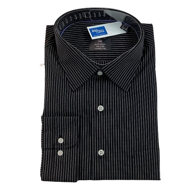 Summerfields Pin Stripe No Iron Dress Shirt